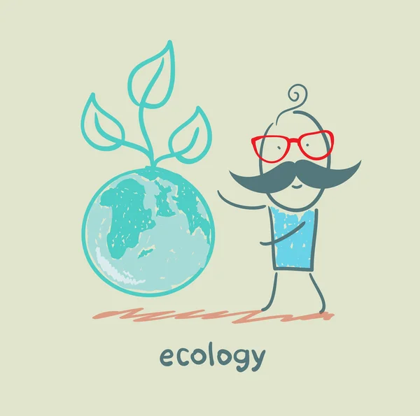 Ecologia — Vetor de Stock