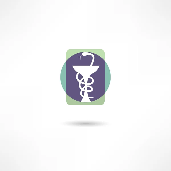 Icono médico — Vector de stock