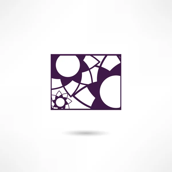 Business abstract icon — Vector de stoc