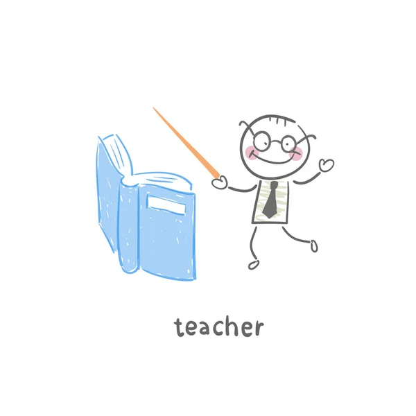 Učitel — Stockový vektor