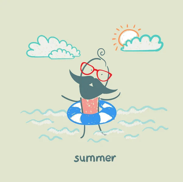 Summer — Stock Vector