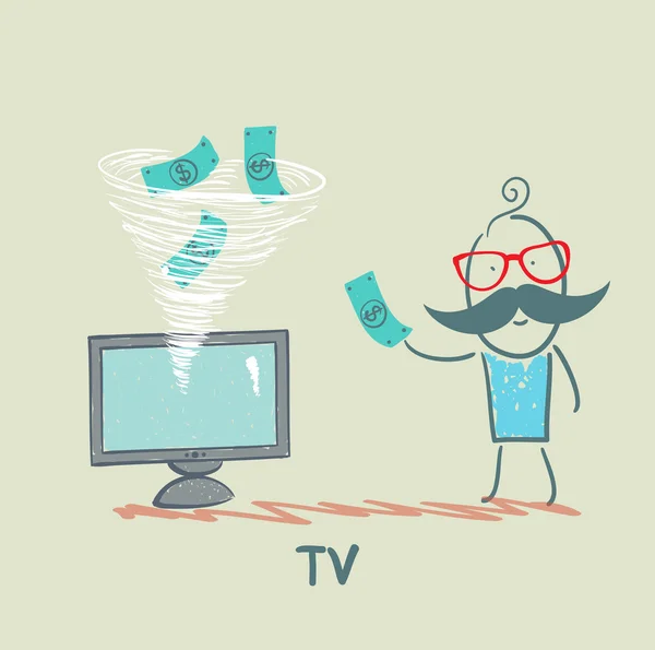 Téléviseur — Image vectorielle