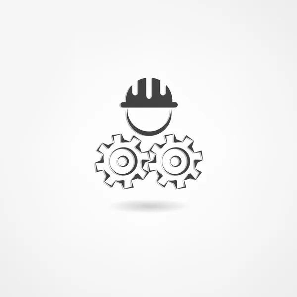 Ingenieur pictogram — Stockvector