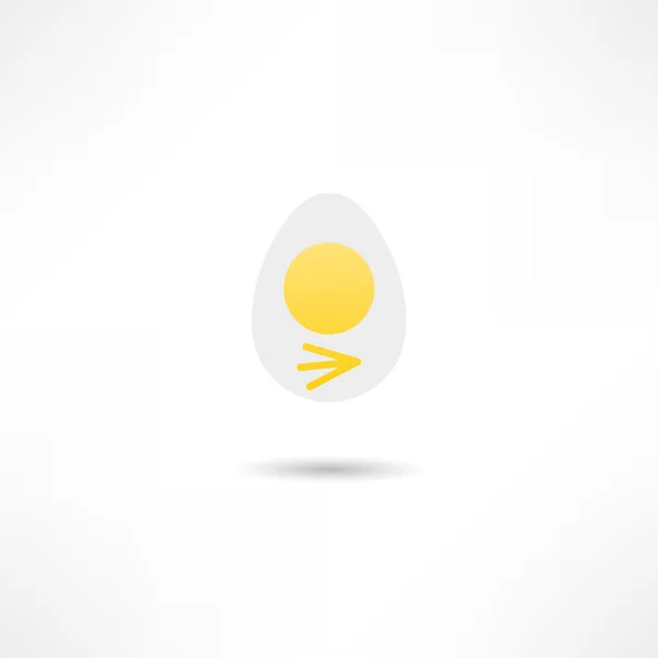 Ikona jajecznica — Wektor stockowy