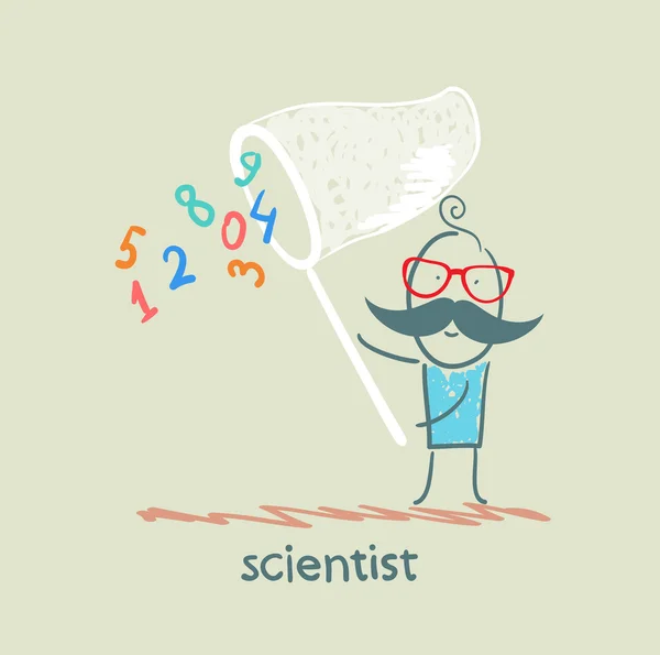 Scientist — Stock Vector