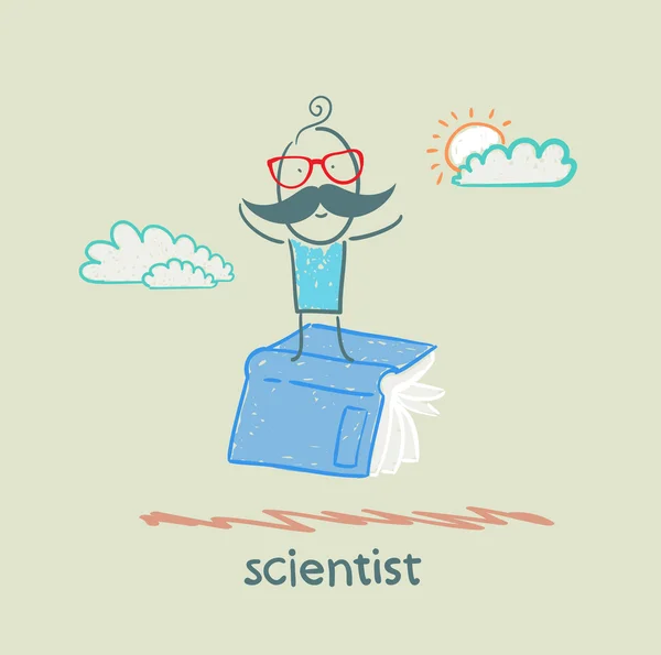 Scientist — Stock Vector