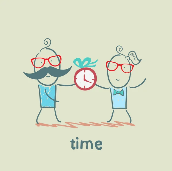 Time icon — Stock Vector