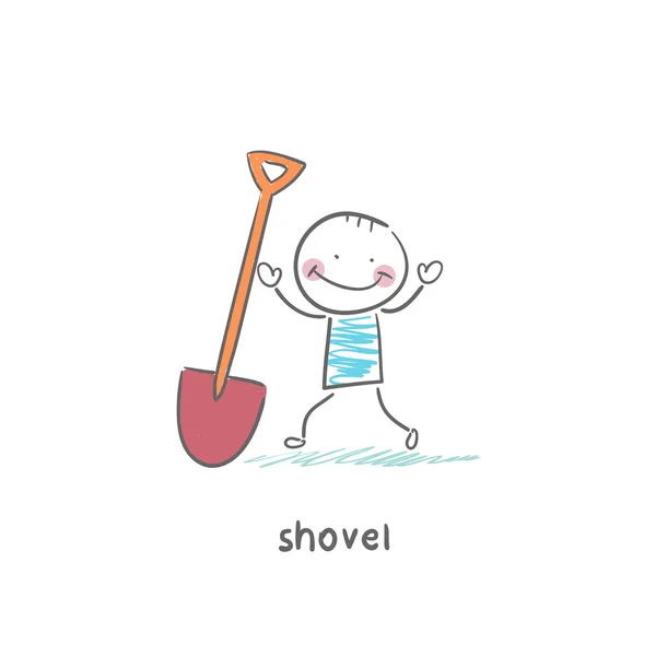 Shovel — Stock Vector