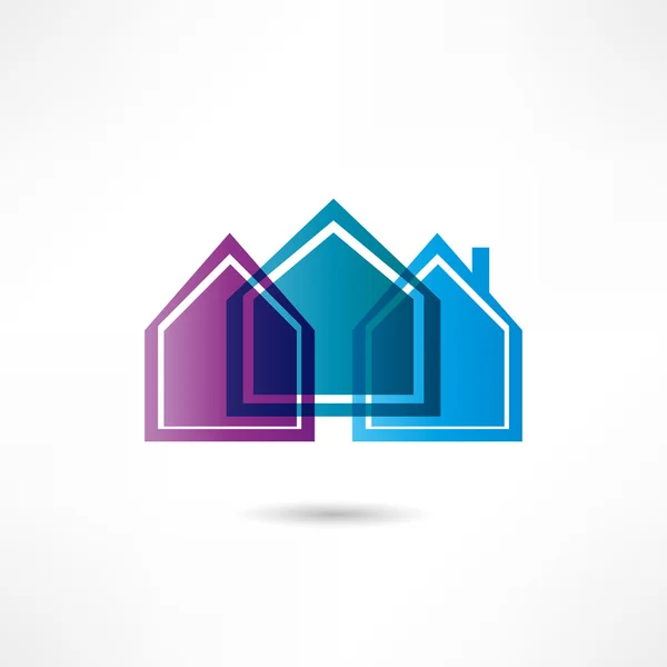 Real estate icon — Stock Vector