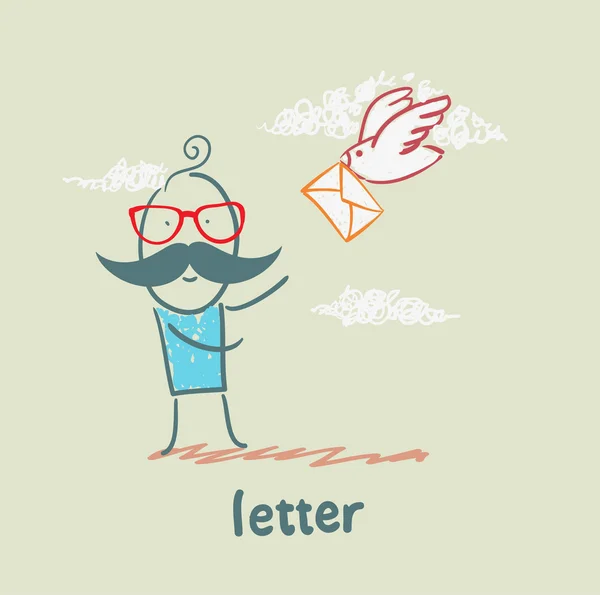 Letter — Stock Vector