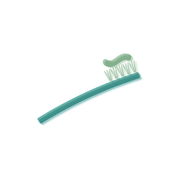 Icono de cepillo de dientes — Vector de stock