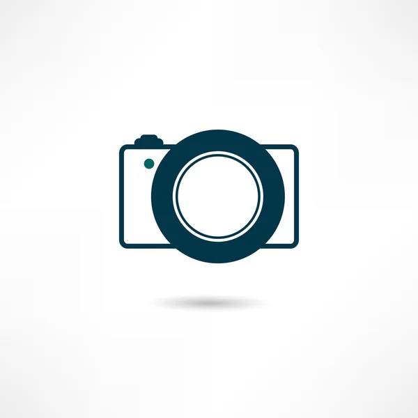 Icono de cámara fotográfica — Vector de stock