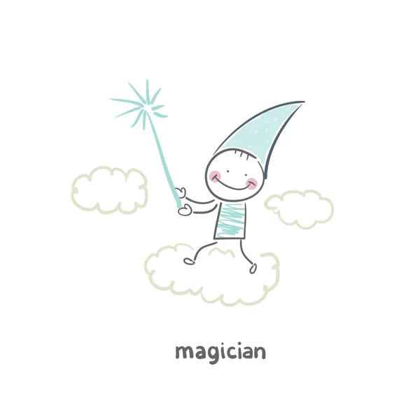 Kouzelník — Stockový vektor
