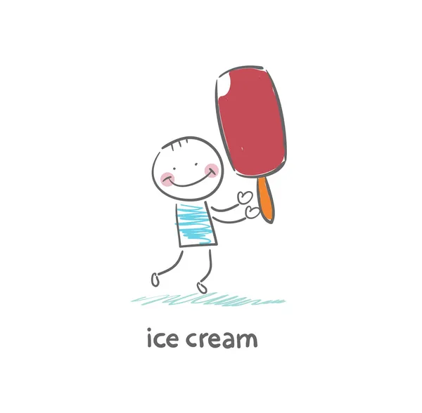 Dondurma. — Stok Vektör