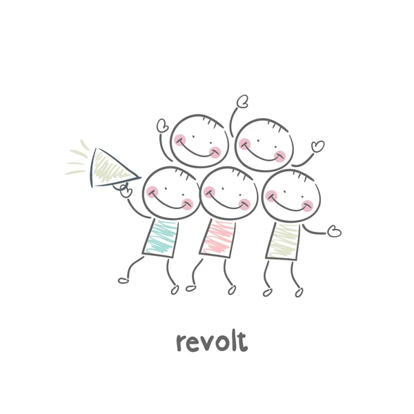 Révolte — Image vectorielle