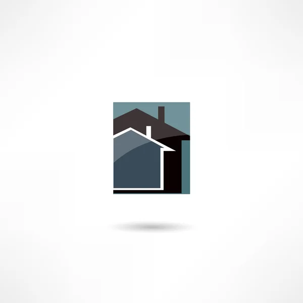 Real estate icon — Stock Vector