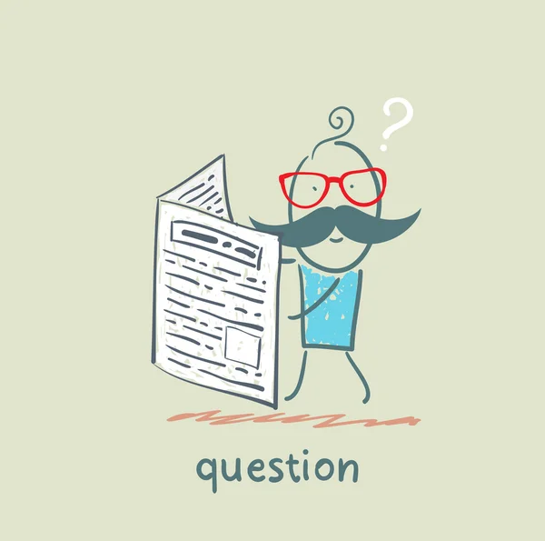 Question — Stock Vector