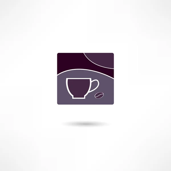 Cup of coffee icon — Stock Vector