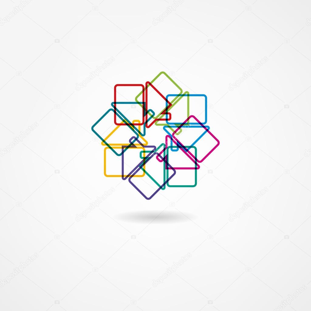 Abstract house icon