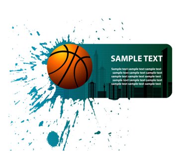 Tasarım afiş basketbol