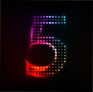 disko ışıkları sayı 5