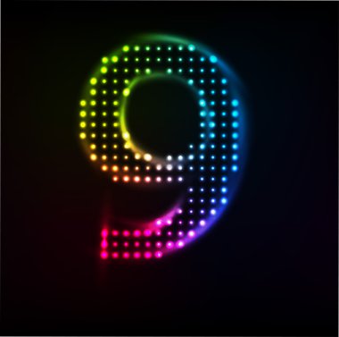 disko ışıkları sayı 9