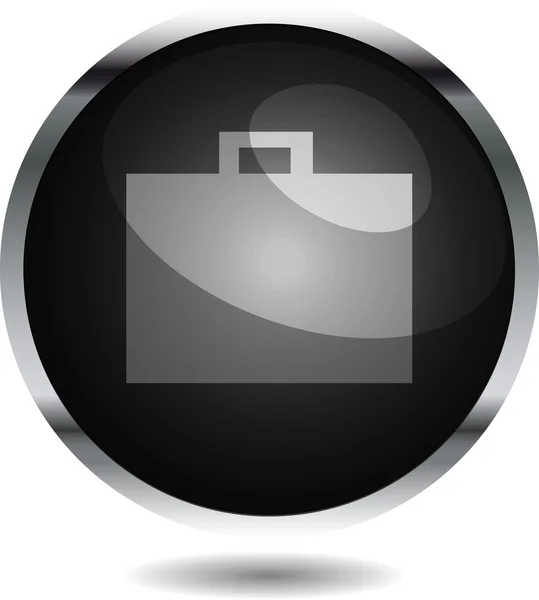 Maletín botón de Internet — Archivo Imágenes Vectoriales