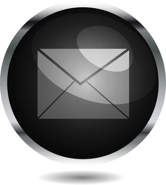 E-web knappare-mail Webová tlačítka. — Stock vektor