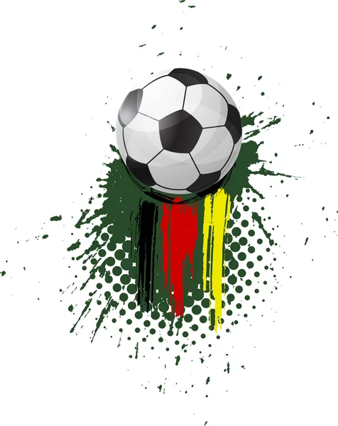 Banner de fútbol — Archivo Imágenes Vectoriales
