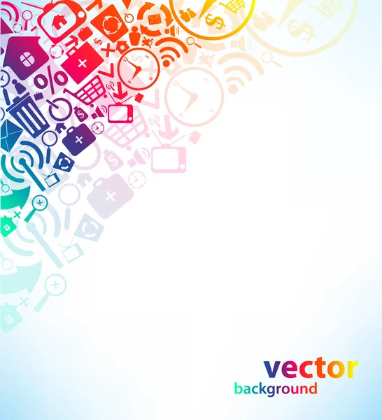 Fondo de diseño web — Vector de stock