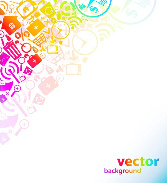 Web design background — Stock Vector
