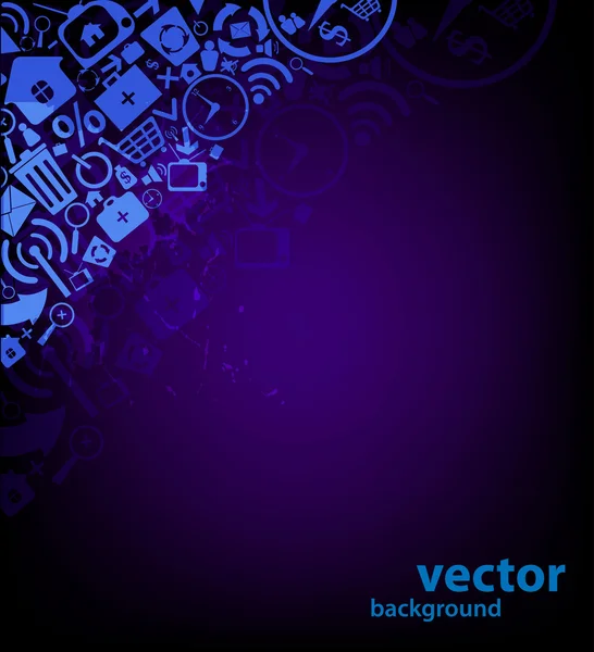 Abstraktní pozadí. z tlačítko web. — Stockový vektor
