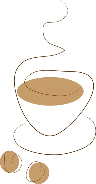 Кава — стоковий вектор