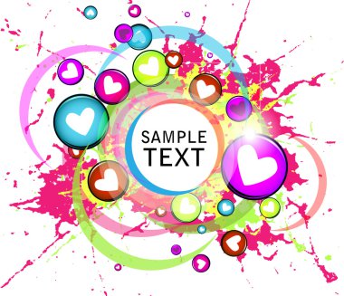 soyut grunge vektör