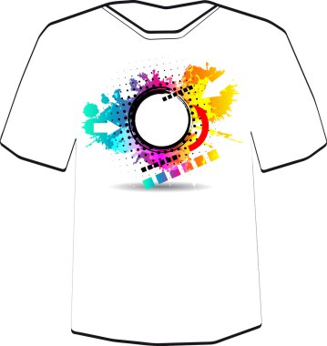 Web banner. t-shirt tasarım şablonu.