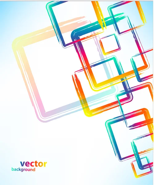 Fundo colorido abstrato — Vetor de Stock