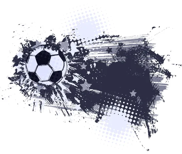 Vektor fotboll banner. — Stock vektor