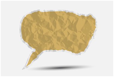 Kağıt konuşma balonları