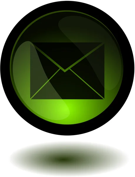 Botones web de correo electrónico . — Vector de stock