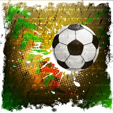vektör futbol arka plan