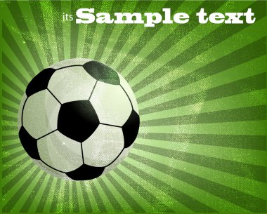 vektör futbol arka plan