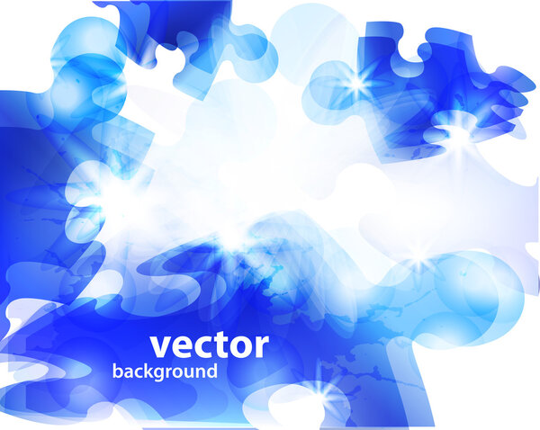 Блестящий фон головоломки
