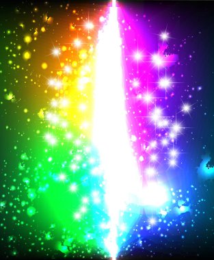 Soyut parlayan arkaplan