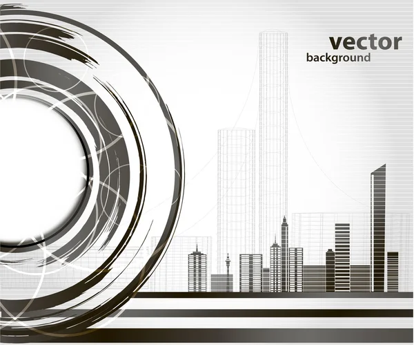Abstract urban city — Stock Vector