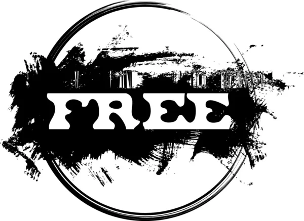Timbre gratuit — Image vectorielle
