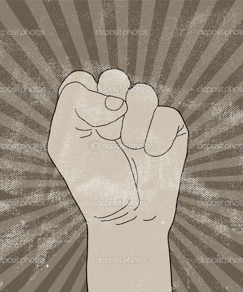 Vector grunge urban poster with punch Stock Vector by ©file404 32897177