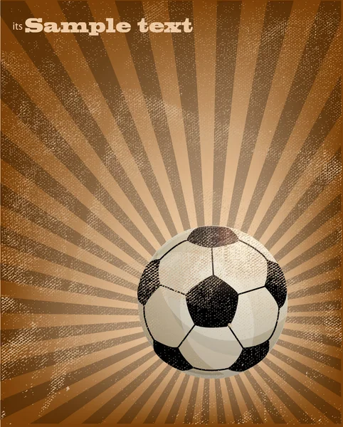 Fondo de fútbol vectorial — Vector de stock