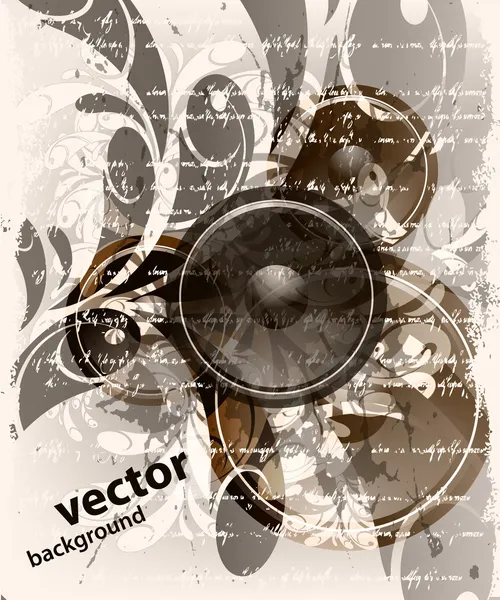 VECTOR Music Event grunge Background — Stock Vector