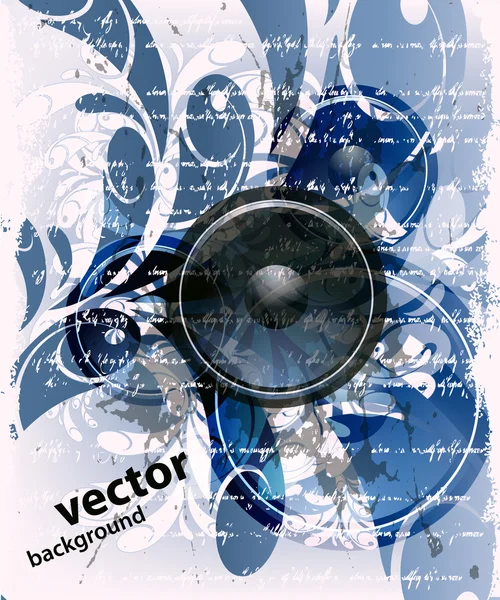 VECTOR Música Evento grunge Fondo — Archivo Imágenes Vectoriales