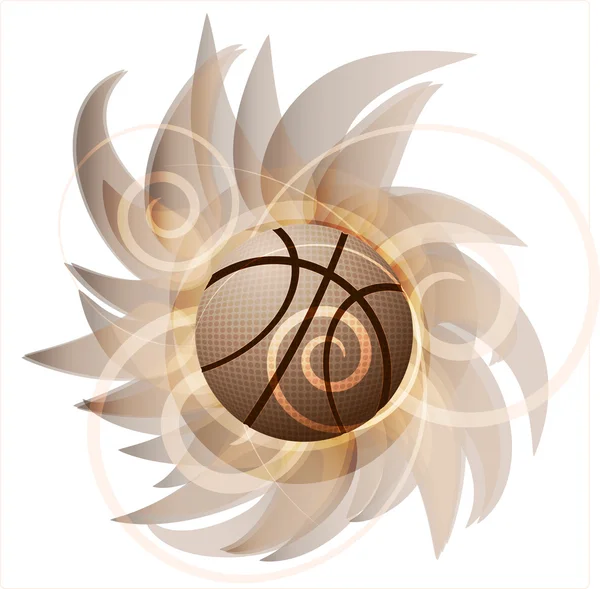 Elementos de diseño basketball . — Vector de stock